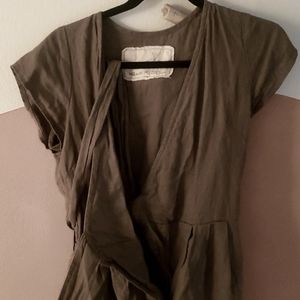 Notperfectlinen taupe xs jumpsuit